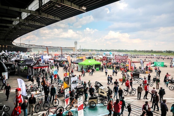 The new venue at Tempelhof Airport, the old city airport © Stefan Haehnel