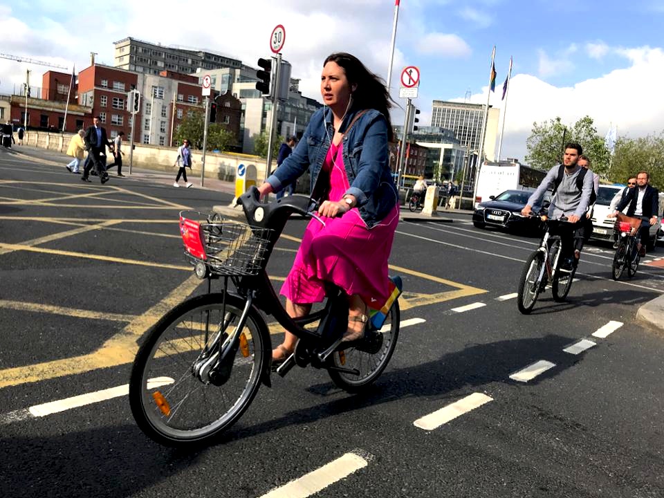 Whopping €360 million annually for cycling & walking schemes in Ireland. ©