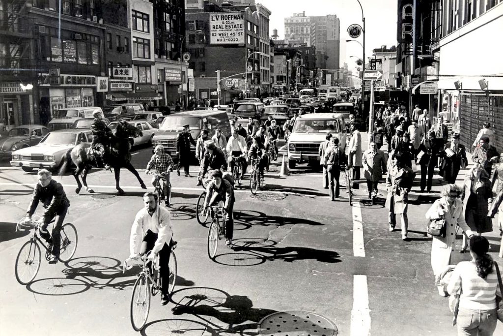 New York City during the Transit Strike 1980 © New York Times