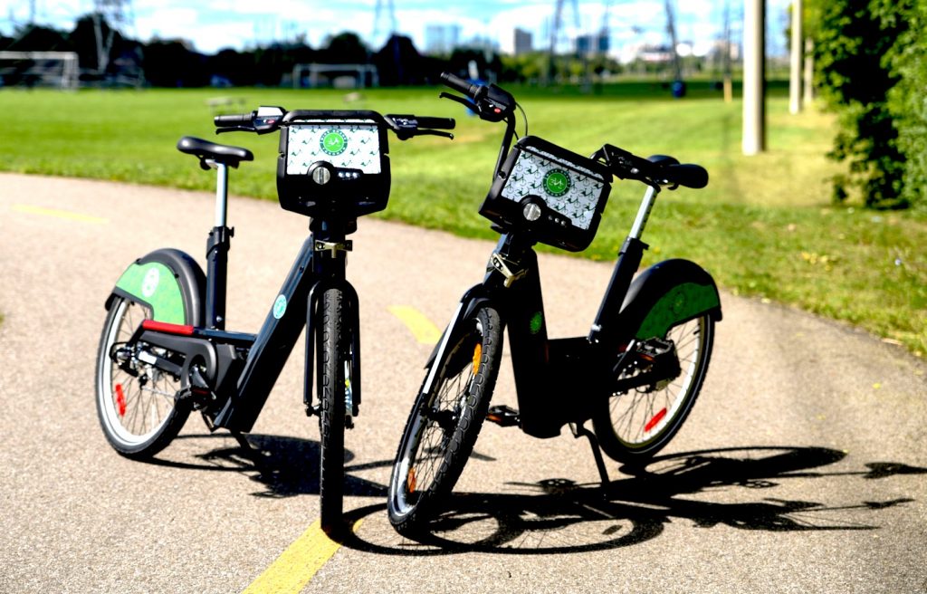 Bike Share launches e-bikes pilot. ©