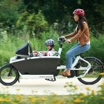 Cargo bikes are a sustainable, practical, inclusive and non-congesting alternative for first- and last-mile deliveries, family vehicles and general logistical services. © Urban Arrow