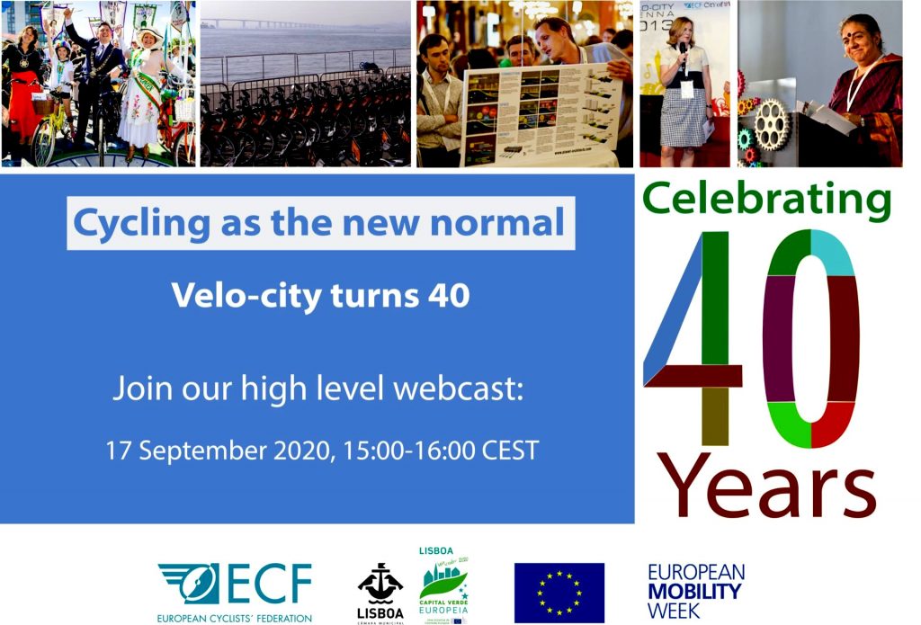 Velo-city, annual cycling conference turns 40. ©